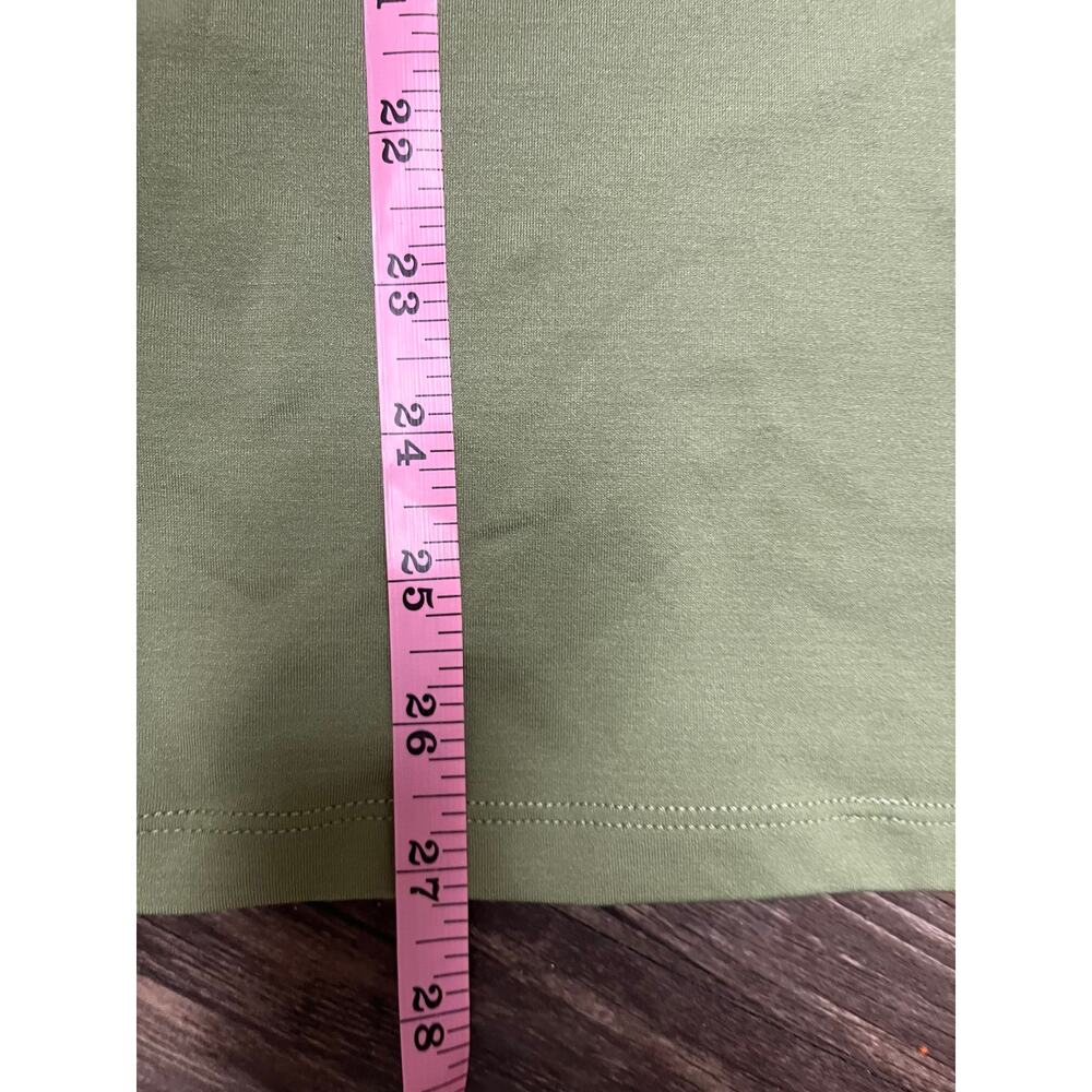 NEW OQQ High Waist Nylon Spandex Wide Leg Lounge Yoga Pants Green S Athleisure - Picture 5 of 8